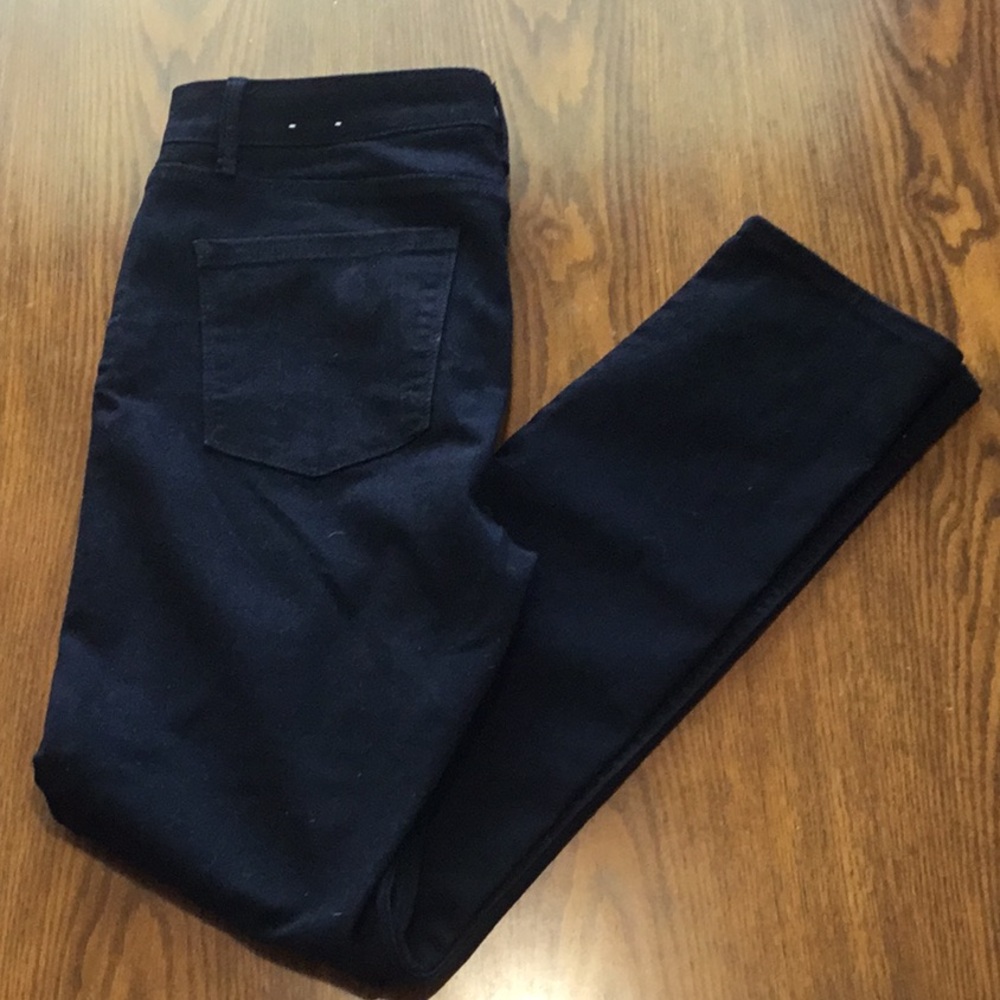WHBM The Slim black denim jeans size 8